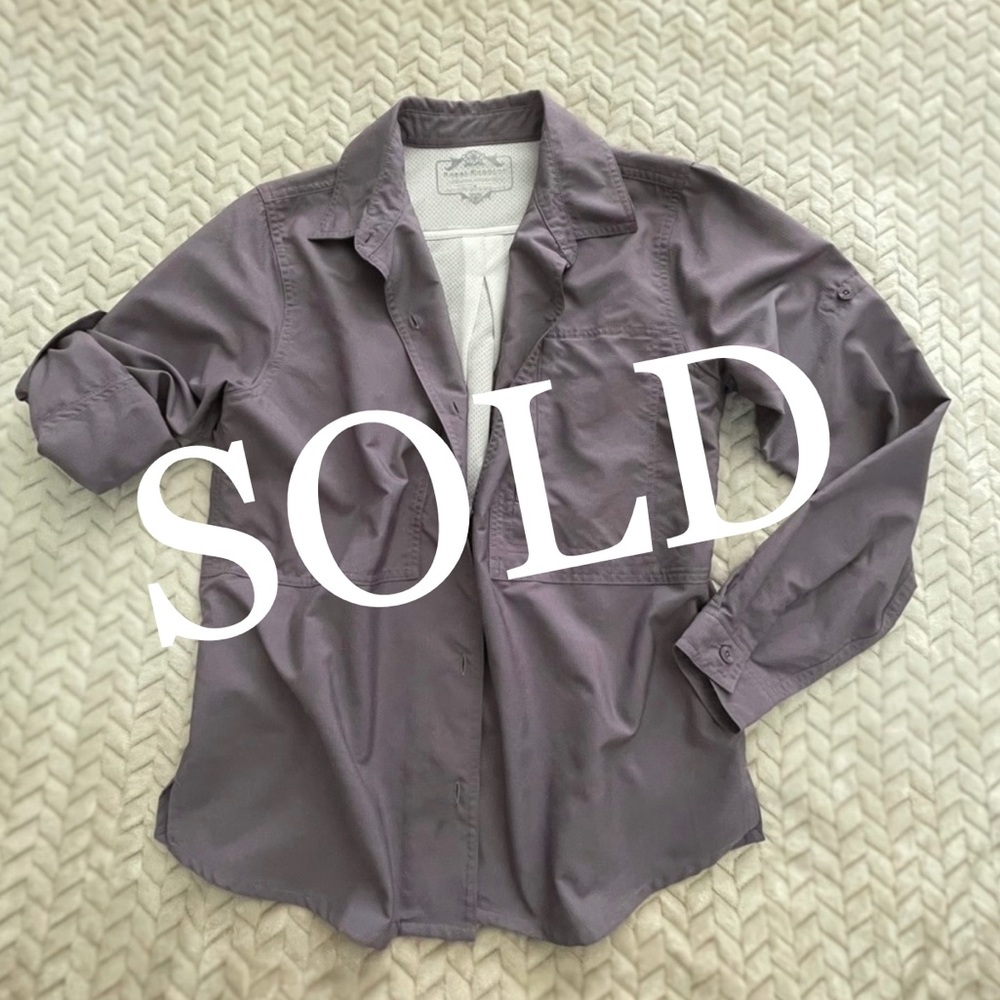Royal Robbins Women’s Outdoor Top Lavender MEDIUM